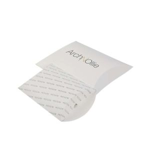 Buy cheap Cardboard White Kraft Pillow Box Envelopes With Custom Printed from wholesalers
