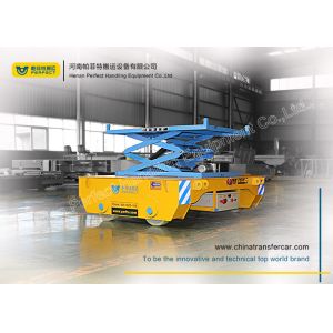 Buy cheap Heavy Load Scissor Lifts Electric 150t Battery Transfer Cart from wholesalers
