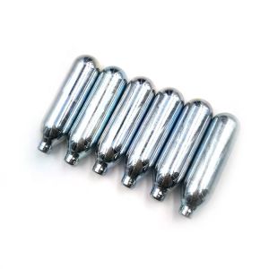 Buy cheap OEM Silver Mini Gas Cartridge Nitrous Oxide 8g N2O Cream Chargers from wholesalers