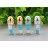 Buy cheap Golden Empty Capsule Shells PS Plastic 2g Clear Pill Bottles from wholesalers