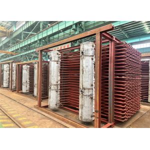 SA210A1 Tubes Boiler Economizer With Manifolds Header Covered With Thermal