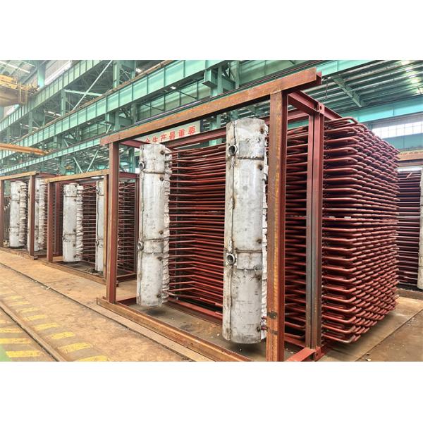 SA210A1 Tubes Boiler Economizer With Manifolds Header Covered With Thermal