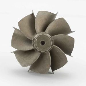 Buy cheap MS-TECH Turbo RHF5 Turbine Wheel Shaft IS38 06K145722H Fit Turbos Ind 54.74mm Exd 47.45mm Blades 8 from wholesalers