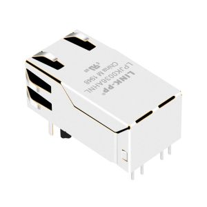 Buy cheap 0826-1A1T-43-F 1000Base-T Magnetic RJ45 Jack With 8P8C Connector LPJK0036AHNL from wholesalers