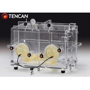 15mm Thickness Acrylic Glove Box Highly Transparent CE / ISO Standard