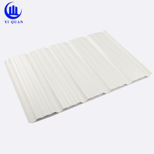 UPVC Roofing Sheet 1.5mm-2.8mm Thickness Trapezoidal Wave Design