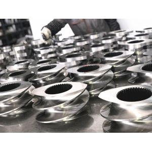 Buy cheap Vacuum Quenching Parallel Extruder Screw Elements W6Mo5Cr4V2 Materials from wholesalers