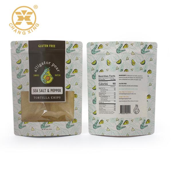 Quality Aluminium Foil Laminated Foil Bags Moisture Proof With Window for sale