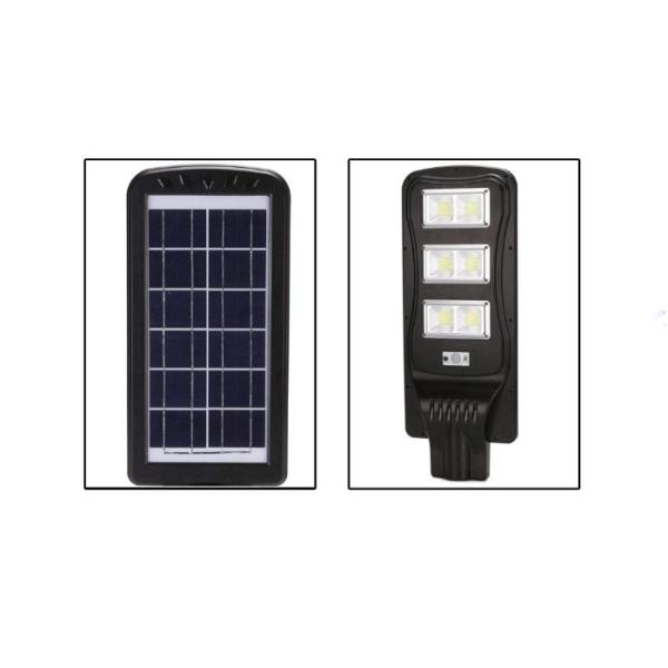 Quality COB 120W Solar Powered LED Street Lights High Power Die Cast Aluminum for sale