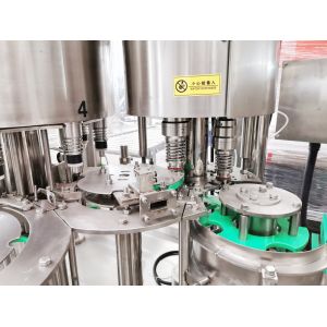 1.5HP 3000BPH Automated Bottle Filling Machine With Safeguard Mechanism