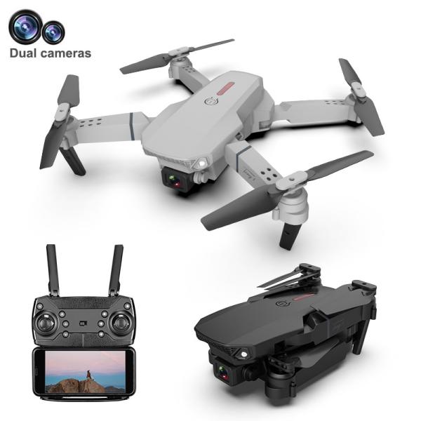 Buy cheap E88 RC Drone 4K HD Dual Camera Foldable FPV Quadcopter from wholesalers