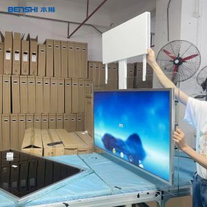 55 Inch LCD TV Hanging Advertising Digital Signage Double Sided