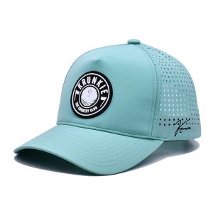 China Flat Brim Embroidered Baseball Caps With 100% Polyester Sweatband Custom Size on sale