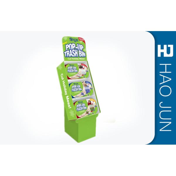 Buy cheap Advertising Free Standing Cardboard Displays / Cardboard Shop Displays from wholesalers