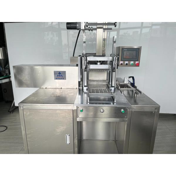 Quality Full-automatic Blush Powder Pressing Machine with 3 mold/minute for sale