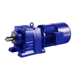 Buy cheap Flange Mounted Helical Geared Motor With Extended Bearing Housing from wholesalers