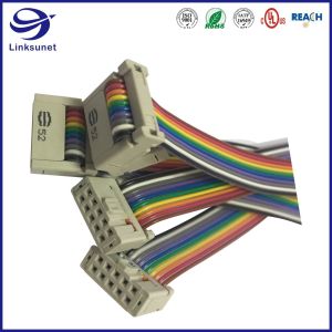 Custom wiring harness with 3811 1.27mm connector add 26AWG PVC Flat Cables