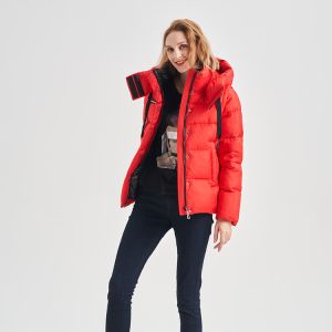 Buy cheap FODARLLOY 2022 innovative products Warm Hooded Lady Thin Cotton-padded Jacket Women Coat Lightweight Luxury Down Foldable Jacket from wholesalers