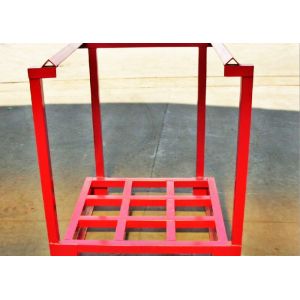 Buy cheap Steel Powder Coating Pallet Stacking Rack Pallet Stacking Frames from wholesalers