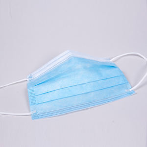Breathable Non latex 99% 3 Ply Disposable Face Mask
