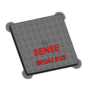 Buy cheap Rectangular Manhole Cover B125 Ductile from wholesalers