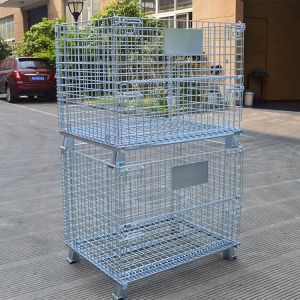 Buy cheap Metal Container Q235 2000kg Wire Mesh Storage Cages from wholesalers