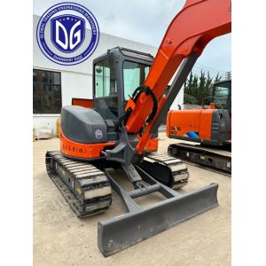 Adjustable seat design ZX50U 5 Ton Used Hitachi Excavator With Efficient braking