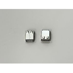 Buy cheap USB 2.0 A/F Clamp-Type Connector with Protective Housing | Gold-Flash Plated Terminal Connector for PCB, Cable Assembly & Electronic Devices from wholesalers