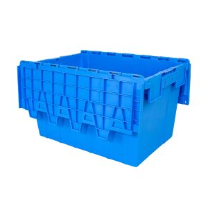 Buy cheap Stackable Plastic Crate Tote Box for Convenient Storage and Transport Customized Color from wholesalers