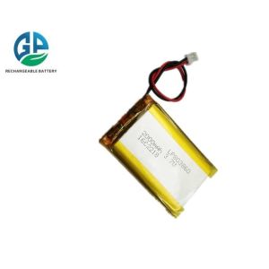 High Capacity Rechargeable Lithium Battery Pack 803860 /083860 2000mah 3.7V
