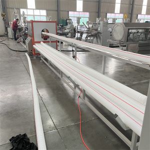 Electirc Flexible Corrugated Conduit Production Line PE PP PVC Plastic