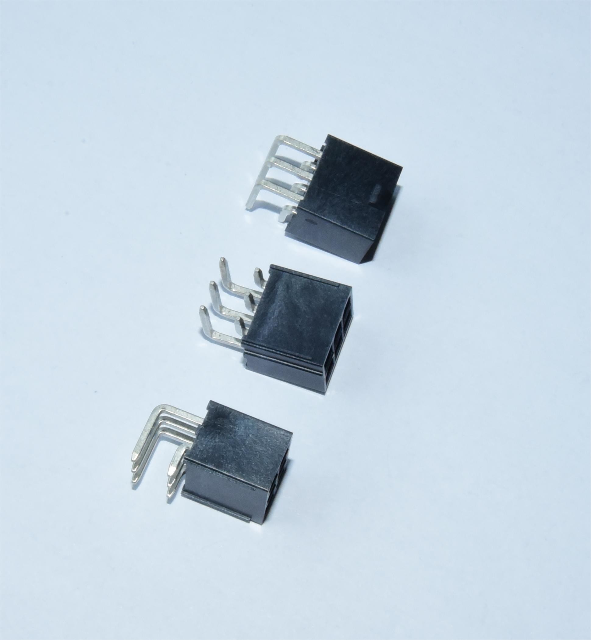 Buy cheap High-Performance Double Row 2x3p Black Elbow Pin Header for Stable Signal Transmission from wholesalers