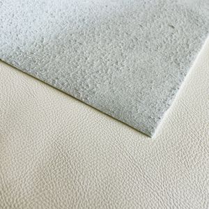 Golden Eco Artificial PVC Leather Material Lychee Pattern 23 Colors