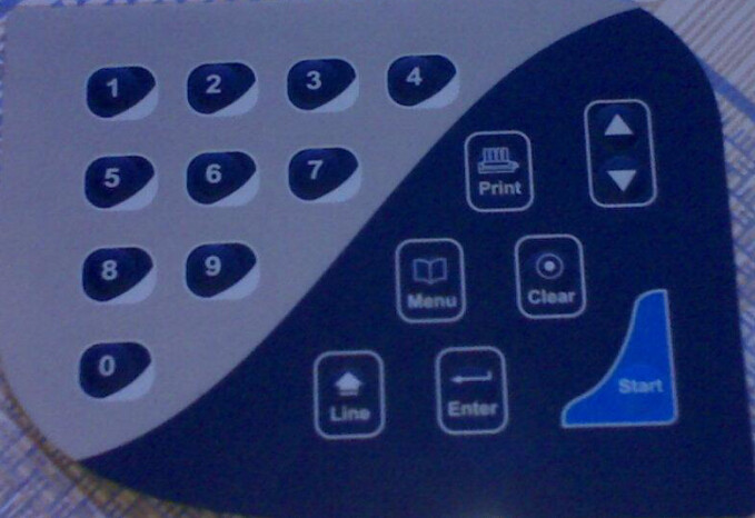 Buy cheap Custom Electronic Control PCB Membrane Switch Keypad With Push Button from wholesalers