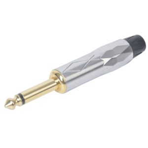 Buy cheap High quality nickel plating and gold-plated waterproof audio 1/4 plug from wholesalers