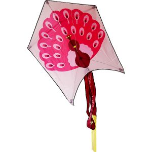 Buy cheap 5bft Heat Tranfer Printing Peacock Kite With Fiberglass Material Frame from wholesalers