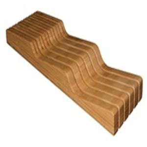 Buy cheap multifunctional bamboo knife block knife sets with block product