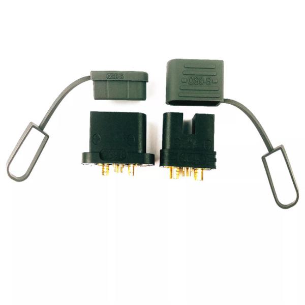 Brass QS12 Toy Battery Connector , 180A Power Wheels Battery Harness