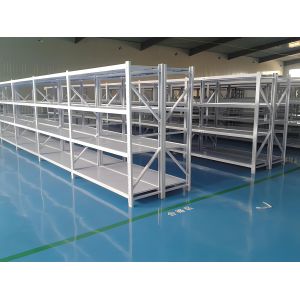 Customized Medium Duty Racks System Boltless Metal Shelving Units Warehouse