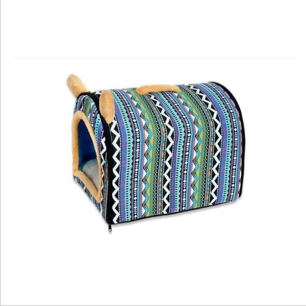 Quality XL House Type Dog Cave Bed Indoor Small Medium Sized Dog Cat Kennel for sale