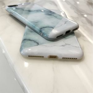 Buy cheap Soft TPU IMD Jadeite ink Splicing Marble Grain Back Cover Cell Phone Case For iPhone 7 6s Plus from wholesalers