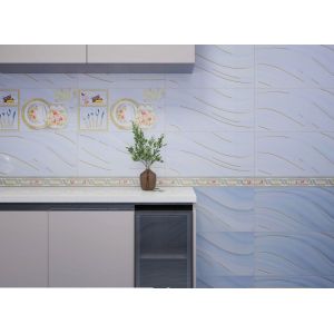 Buy cheap Light Blue Ceramic Wall Tile 30x60cm AAA Grade ISO13006 from wholesalers