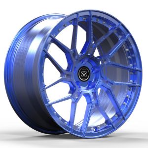 Buy cheap Custom Forged 1PC Aluminum Alloy Rims 5x120 Bolt Pattern 19 20 21 Inch For Cadillac CT5 CT6 from wholesalers
