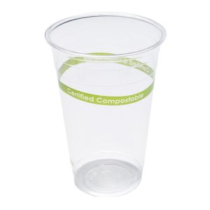 Buy cheap Plastic Reusable Biodegradable PLA Cups Disposable Cups Eco Friendly from wholesalers
