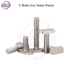Buy cheap DIN Standard Custom Galvanized Zinc T-Head Bolt M6 M8 M10 M12 for Solar Panel Mounting from wholesalers