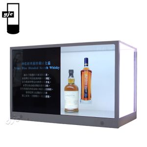 IR Touch IP55 3D 1920x1080 Transparent LCD Display Box