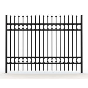 2 Rails, 3 rails garrison security fencing panels 2100mm x 2400mm