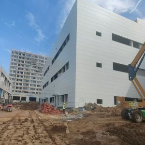 Modern Prefabricated Steel Structure Building With PU Sandwich Panel