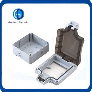 10A IP66 Double Socket Weatherproof Switch Socket Box for Outdoor Electrical
