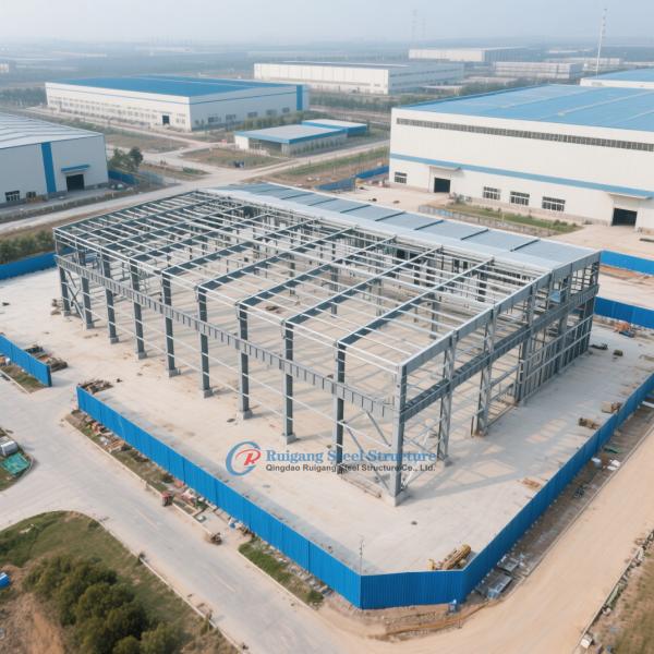 Buy cheap Industrial Use With Custom Design Modular Prefabricated Steel Structure Building from wholesalers